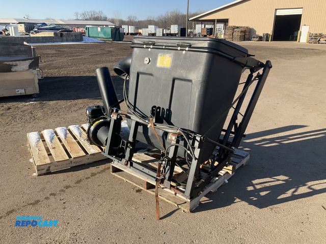 Lot 2-33622 - John Deere power dump box grass catcher attachment