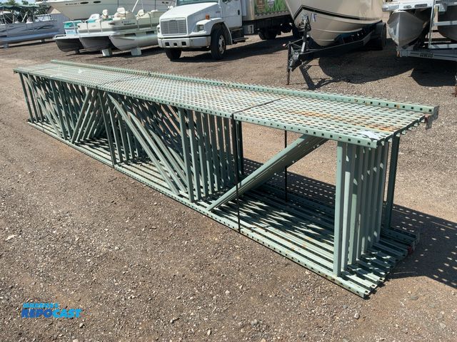 Lot 2-30306 - (9) 36" Deep x 20' Tall Teardrop Pallet Racking Uprights