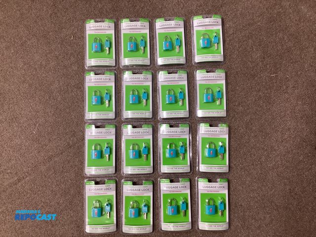 Lot 2-34645 - 16 New Safe Skies Travelsmart by Conair Luggage Locks. TSA Recognized. The special luggage lock that...