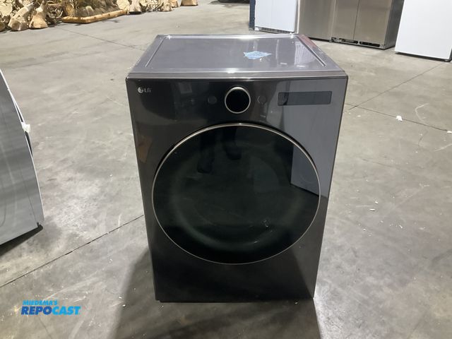 Lot 2-46406 - Scratch & Dent Gas LG DLGX6501B Dryer