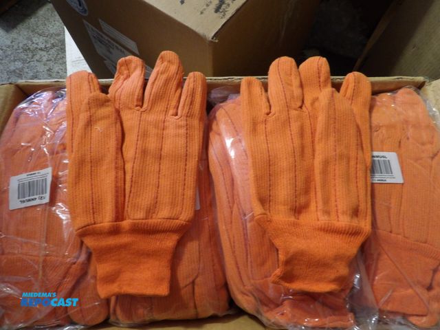 Lot 2-58208 - Lot of (1440 New Condor Knit Gloves - size 9, cotton polyester, canvas task &amp; chore gloves, #4NM...