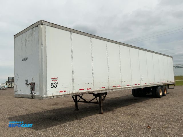 Lot 2-11844 - 2005 Wabash 53' Dry Van Semi Trailer