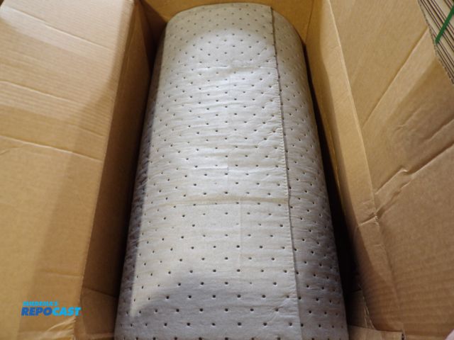 Lot 2-58297 - New Brady SPC absorbent Roll, gray 30 X 150' universal fluids EPA+OSHI
Standards Heavy Duty 3 ply, #...