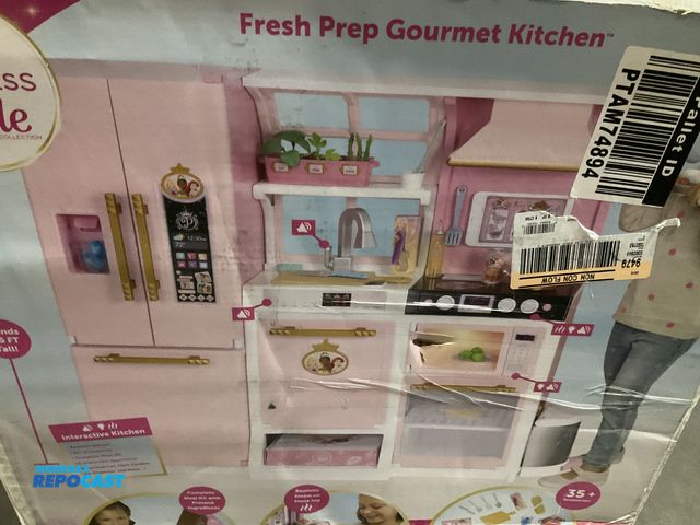 Lot 2-95108 - Disney princess style fresh prep gourmet kitchen for kids unassembled