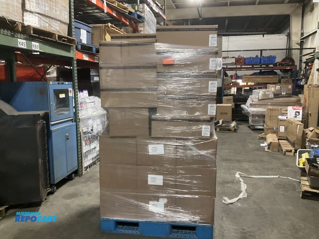 Lot 2-93915 - Skid lot of Bright Orange Ennvo 25571 70’ Party Streamers