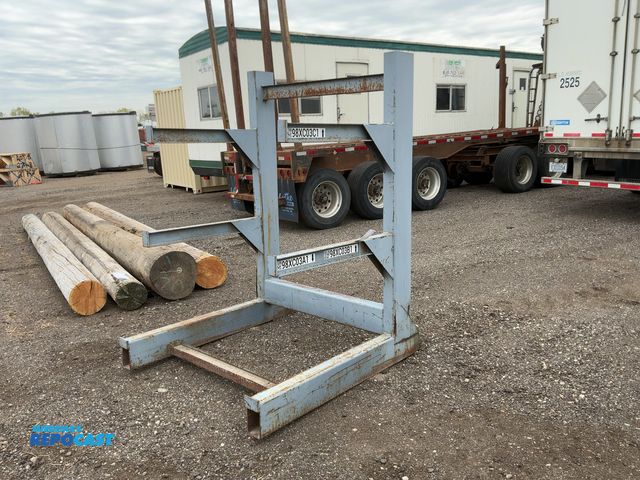 Lot 2-34467 - Metal 3-Tier Cantilever Rack, welded together, arms stick out 4’, 40”, and 36”, 57”x60”x81” tall