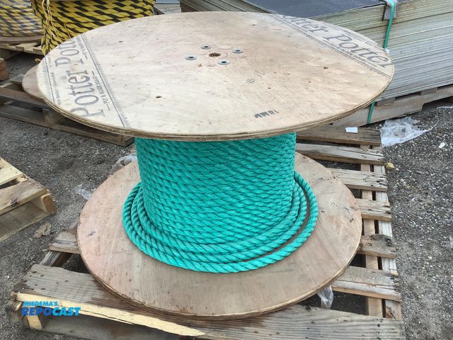 Lot 2-35906 - 1" Green Polypropylene Rope 1/450