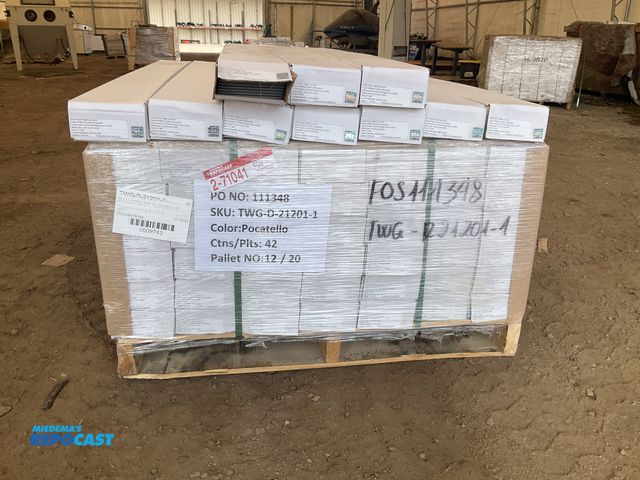 Lot 2-71041 - 52 Cases Rigid Core Flooring  Pocatello  24.93 sq.ft. Per Case Vinyl