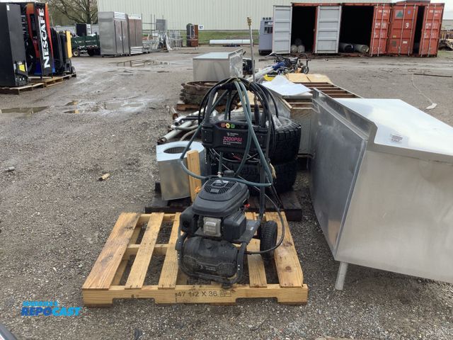 Lot 2-93828 - 1 Humbee tools WG-3200 Gas pressure washer, max pressure: 3200 P.S.I, max power: 6.5Hp