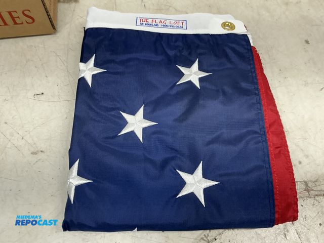 Lot 2-76612 - American flag 5’ x 8’ new