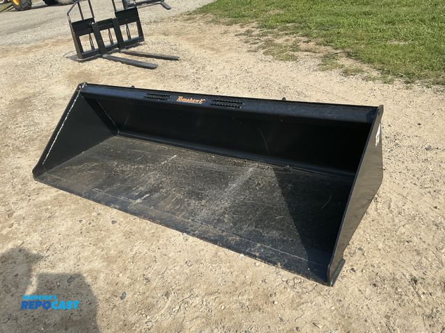 Product 2-3027 - New Tomahawk 84" Skid Steer Bucket, Universal Quick Attach