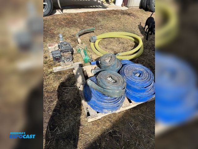 Lot 2-tbd - Discharge hose – 200 plus feet 4” hose, 2” electric trash pump, 2” gas trash pump, 3” suction hose
