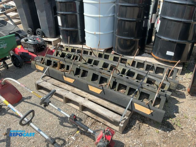 Lot 2-99729 - Skid lot of parking lot curb stops