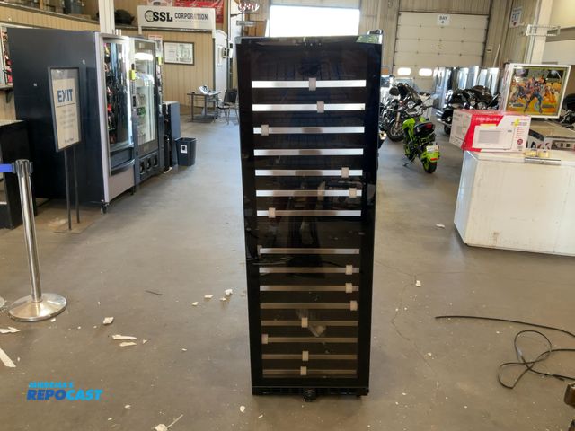 Lot 2-27766 - Scratch & Dent Vinotemp EL-142TSST 155-Bottle Dual-Zone Wine Cooler