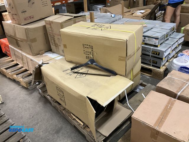Lot 2-91097 - Lot of (3) boxes of black hangers