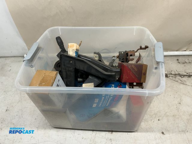 Lot 2-11172 - Tote of Lot of Assorted NOS, New, Used Ford, GM, and Chrysler Parts