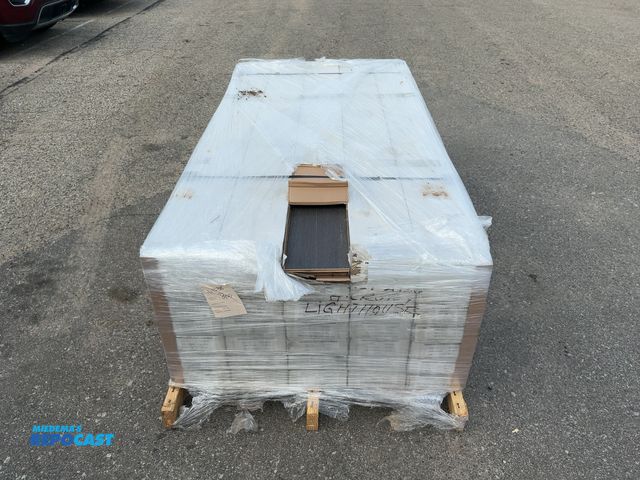 Lot 2-13355 - (35) Boxes Premium Hardwood Hickory Lighthouse Flooring. 1/2” x 7.5” Wire Brushed.