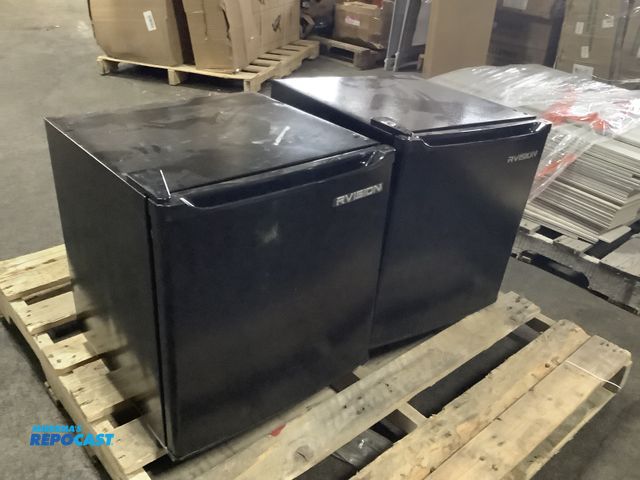 Lot 2-93674 - (2) New Rvision RCR1625 Mini Refrigerators, Scratch &amp; Dent