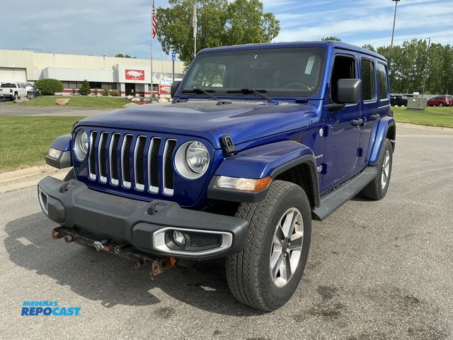 Lot 2-75204 - 2018 Jeep Wrangler Unlimited Sahara SUV 4x4