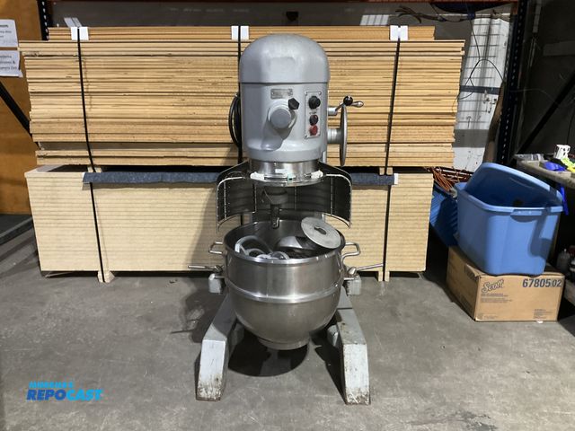 Lot 2-55045 - Hobart  H600T Commercial Food Mixer Hobart commercial mixer model, H600T with stainless steel bowl, ...