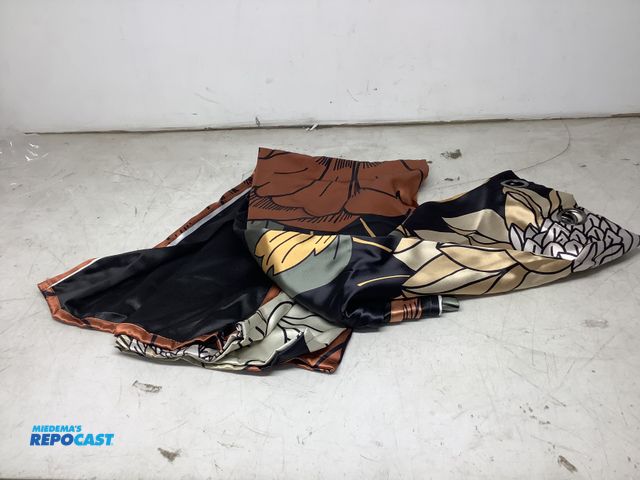 Lot 2-93561 - Tyrol blackout boho floral curtains 108” extra long