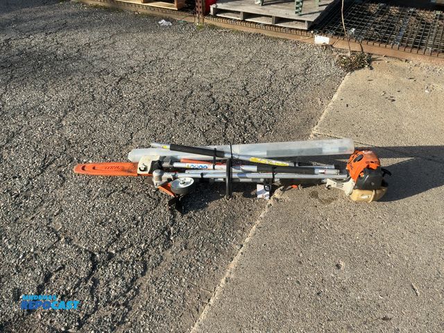Lot 2-73070 - Stihl KM110R Gas Powered Recoil Start Interchangeable Polesaw/Edger