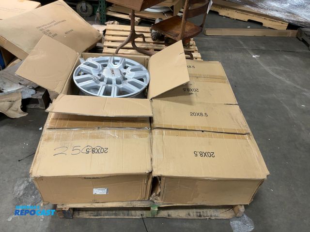 Lot 2-33065 - Lot of (4) boxes of GMC Sierra 2500 pickup truck  8 lug wheels fit model years 2011 to 2026