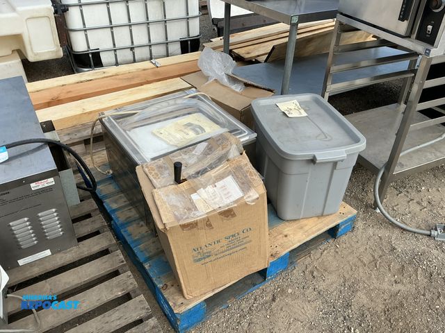Lot 2-91197 - Mini pack MV54 110V vacuum sealer packing machine, a CoBatCo Inc 120VAC 8” waffle cone maker, and va...