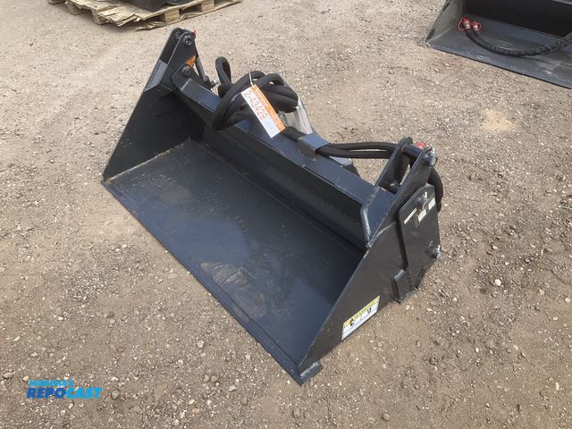 Lot 2-43429 - 2025 Wolverine 48” 4 in 1 combination bucket for mini skid steers, welded on cutting edge, mini skid...