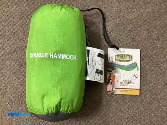 Lot 2-69932 - New Lake and Trail Double Hammock. 118” x 77”, made of soft, strong, quick drying nylon parachute ma...