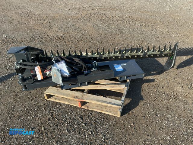 Lot 2-43772 - New Wolverine Model SBM-12-72W Sickle Bar Mower Skid Steer Attachment, 16-20 GPM, 400 lbs, 72" Sickl...