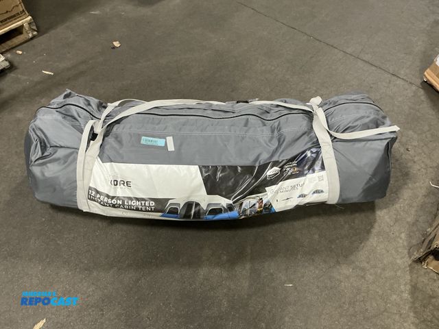 Lot 2-13620 - Core 12-person lighted instant cabin tent