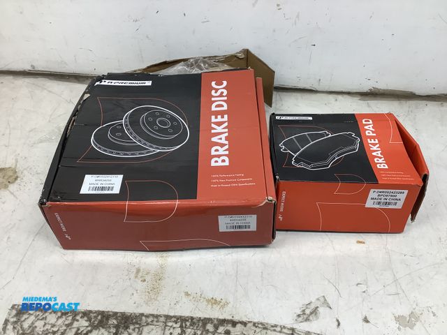 Lot 2-91030 - A-Premium 12.43" Front Vented Disc Brake Rotors and Ceramic Pads. Compatible with Select Volvo XC90 ...