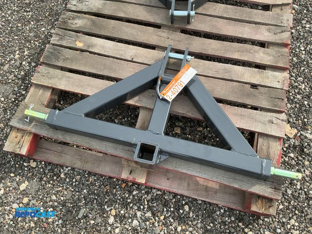 Lot 2-40791 - New Wolverine 2” Receiver 3-Point AttachmentI, Model TQH-26-02C, 1-1/8” diameter side pins, 1” diame...