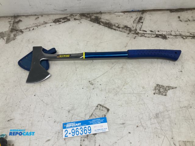 Lot 2-96369 - Estwing axe with cover, 26” L