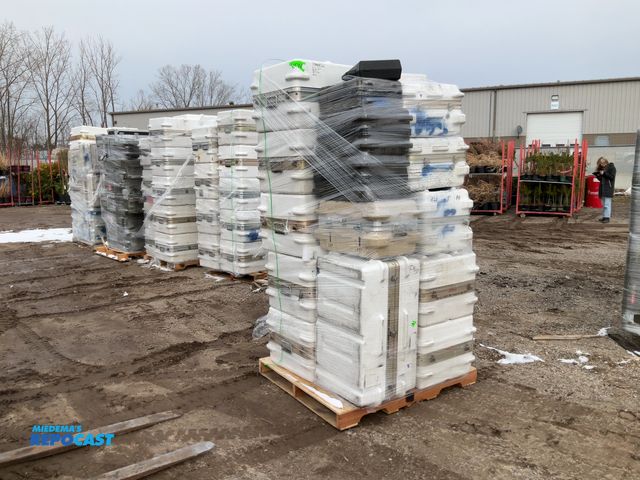 Lot 2-19654 - 21 Military surplus shipping cases