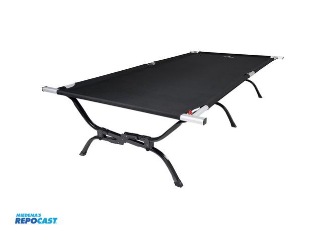 Lot 2-93828 - Teton outfitter XXL black camp cot 86”x45”x19.5”