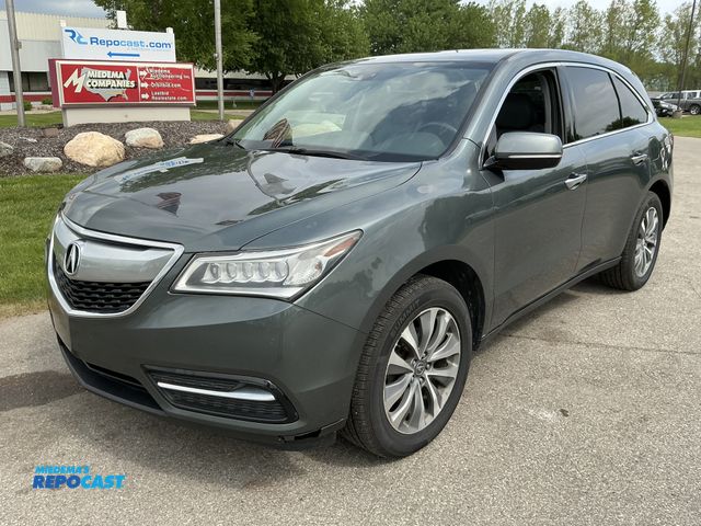 Lot 2-53570 - 2015 Acura MDX SH-AWD 6-Spd AT w/Tech Packag SUV AWD