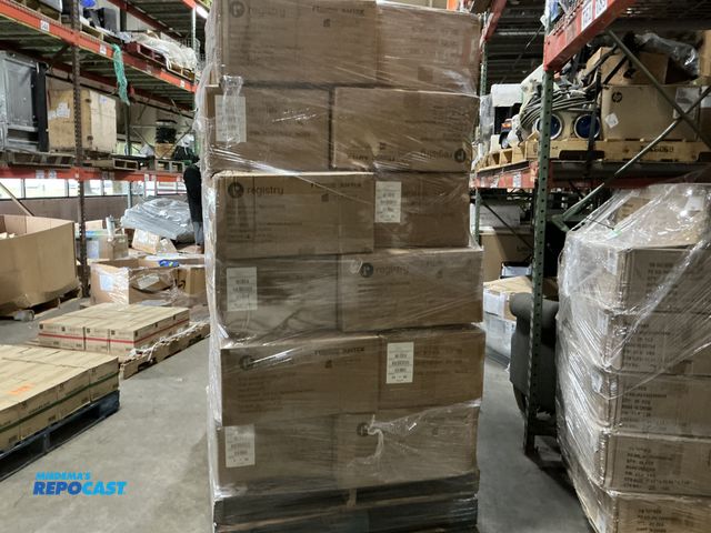 Lot 2-69569 - Skid of Many Amtex CHS Brand Registry Quilted Mattress Pads, full size
