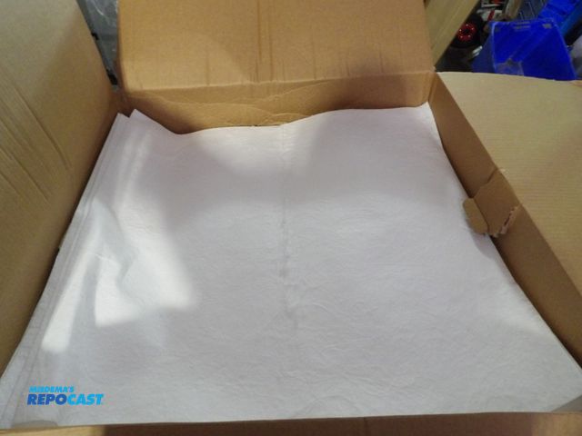 Lot 2-58255 - Lot of (50) new Brady SPC Heavy Duty Extra large absorbent pads 30x30 pad size, Oil fluids absorbed,...