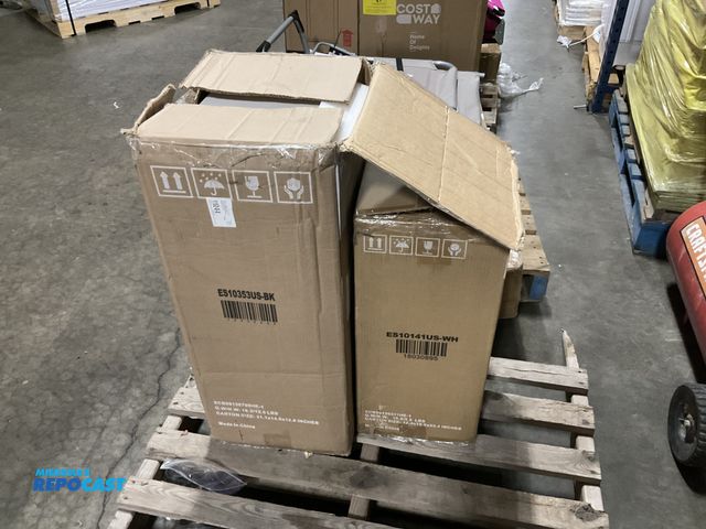 Lot 2-27118 - Costway ES10353US-BK Evaporative Portable Cooler Fan Anion Humidify W/ Remote Control, and ES10141US...