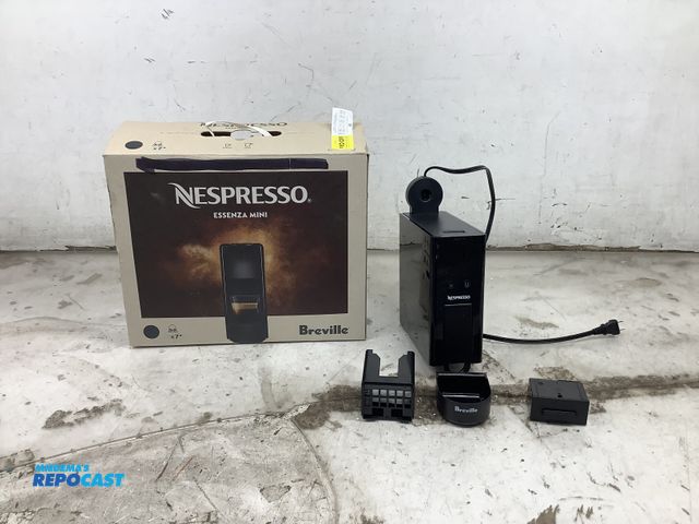 Lot 2-99144 - Breville BEC220BLK Mini nespresso Essenza espresso machine