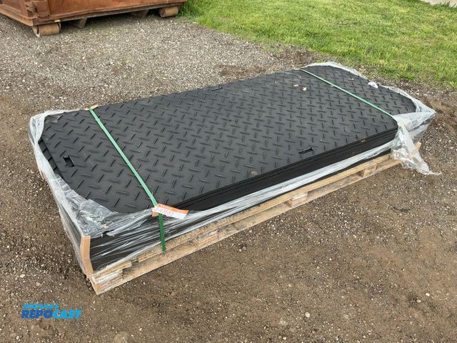 Lot 2-43683 - (15) New SDLANCH IRGPM Ground Protection Mats, Approx. 41-3/4” wide x 94-1/2”long x1/2” thick, diamo...