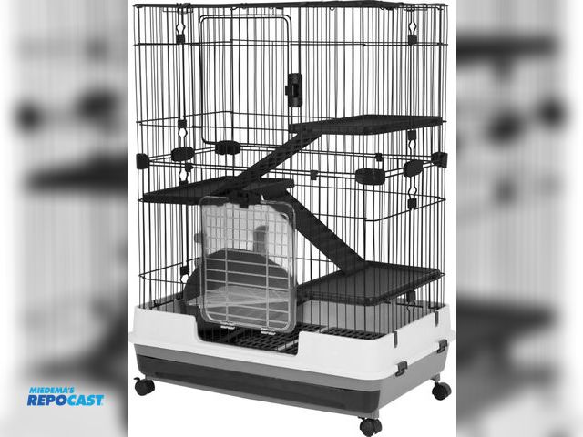 Lot 2-64378 - A&amp;E Cage Company 52400289: Cage Deluxe 4 Level 32X21X41