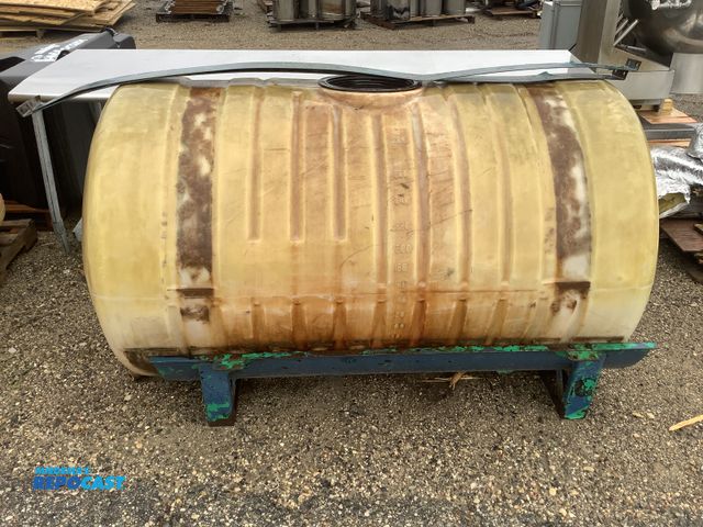 Lot 2-73012 - 300 gallon storage tank on supportive steel base