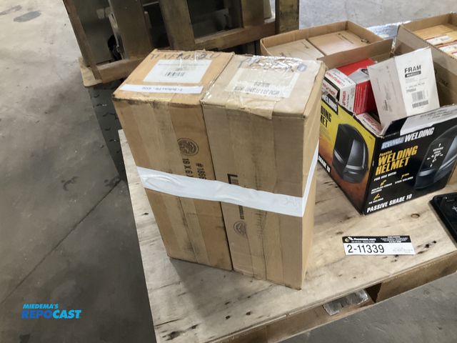 Lot 2-11339 - (2) exhaust bellows 3.5” x 12.6” PB - 0320