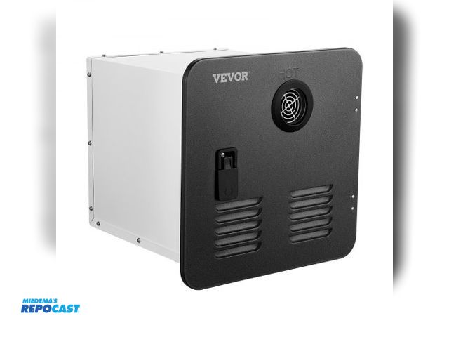Lot 2-24756 - VEVOR TM-RV03-2B Other RV Tankless Water Heater, Instant Shower with 15 x 15 inches Black Door and R...