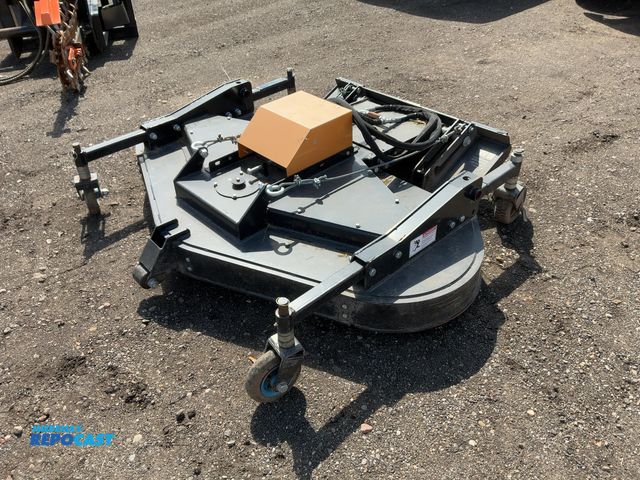 Lot 2-42998 - Used Wolverine Model TBM-12-78W Finish Mower Skid Steer Attachment, Universal Quick Attach, Four Cas...