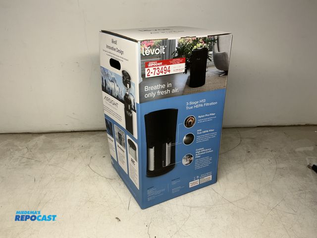 Lot 2-73494 - Levoit LV-H133-RBK Tower Air Purifier with HEPA Filter