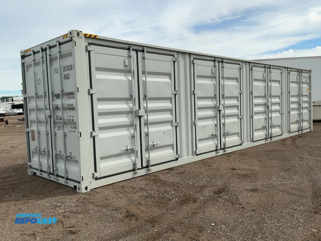 Lot 2-41264 - 2026 40’L x 8’W x 9’ 6”T High Cube Shipping/Ground Container, swing doors on one end and four sets o...